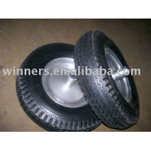 2 rubber wheel